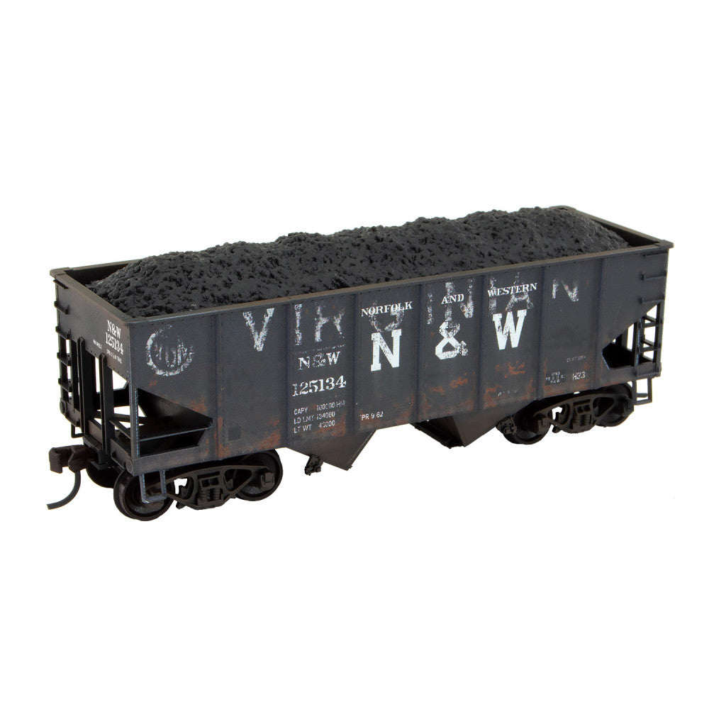 Micro-Trains 2500001 HO NW Weathered 33' Twin Bay Open Hopper Kit #125134