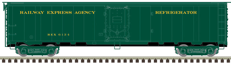 Atlas 20007643 HO REA - Early 1950s Scheme REA Steel Express Reefer #6218