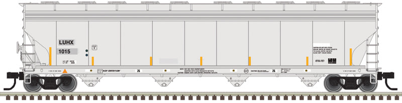 Atlas 20007679 HO Luhu Logistics ACF 5800 Centerflow Plastics Hopper #1021