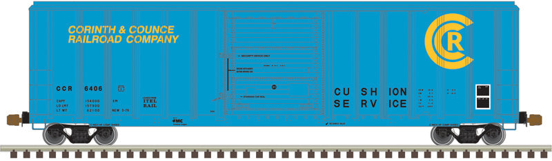 Atlas 20007593 HO Corinth & Counce FMC 5347 Single Door Box Car #4622