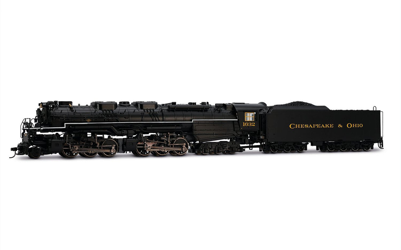 Hornby HR2951S HO C&O 2-6-6-6 Articulated Steam Loco w/DCC Sound Decoder #1632