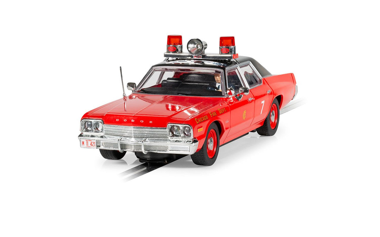 Scalextric C4408 1:32 Chicago Fire Department Dodge Monaco Slot Car