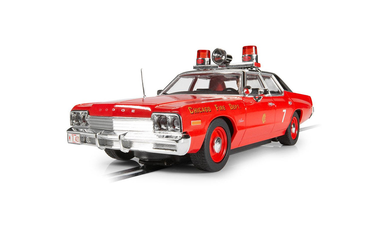 Scalextric C4408 1:32 Chicago Fire Department Dodge Monaco Slot Car