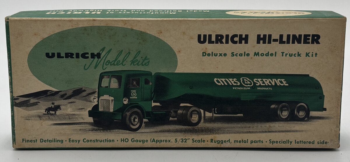 Ulrich 2TI HO Scale Diecast Mack COE Tanker Kit