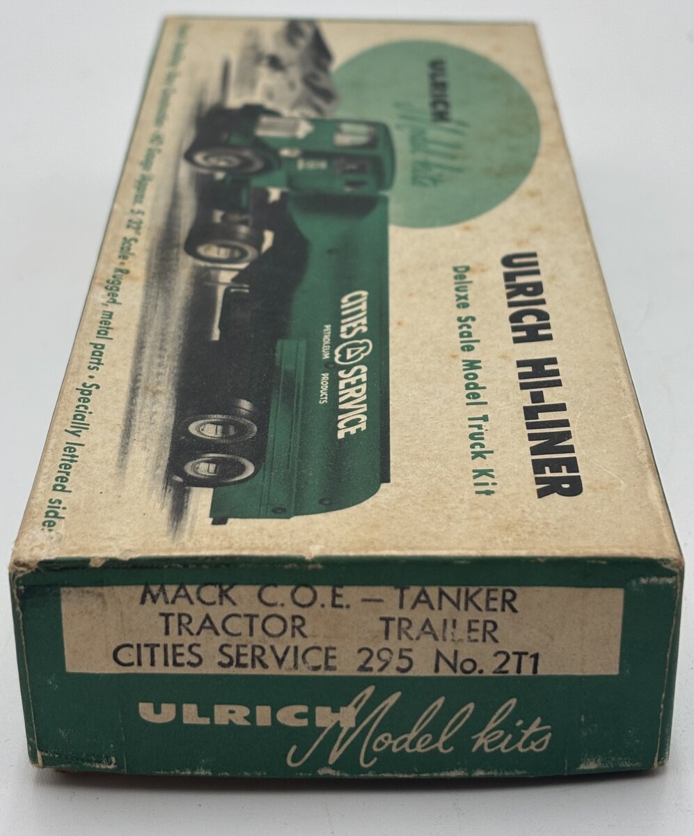 Ulrich 2TI HO Scale Diecast Mack COE Tanker Kit
