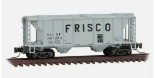 Micro-Trains 53100341 Z Scale Frisco 2 Bay Hopper Car #85238