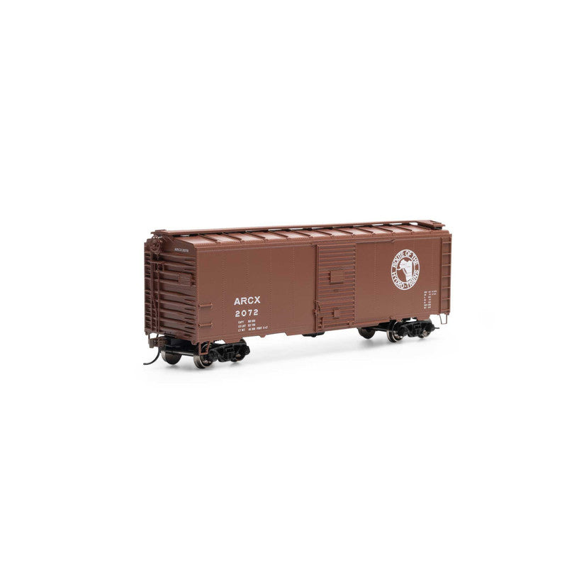 Athearn 75333 HO Alaska Railroad 40' Youngstown Door Box Car #2072