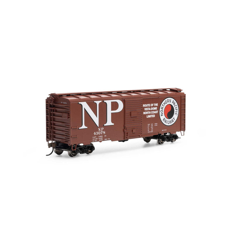Athearn 75337 HO Northern Pacific 40' Youngstown Door Box Car #43078