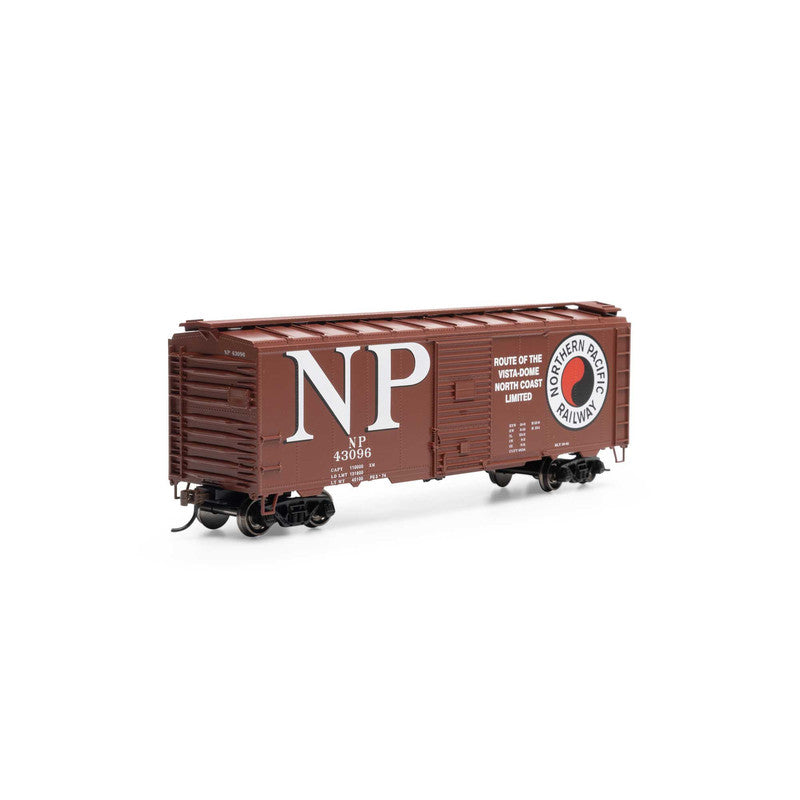 Athearn 75339 HO Northern Pacific 40' Youngstown Door Box Car #43096