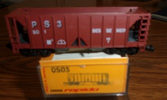 Arnold Rapido 0503 N Scale Bessemer PS3 Freight Car #501