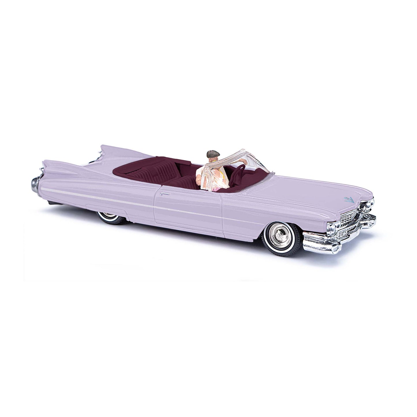 Busch 45135 HO Top Down 1959 Cadillac Eldorado Convertible w/Driver & Passenger