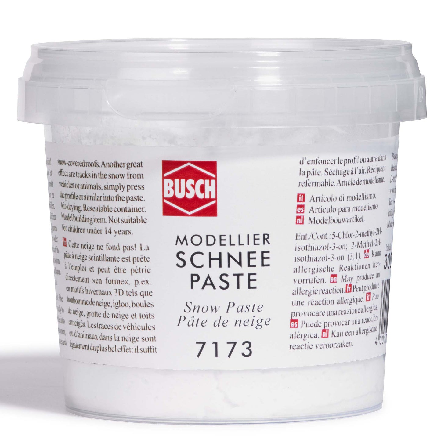 Busch 7173 Modeling Snow Paste - 10.6 oz. Container