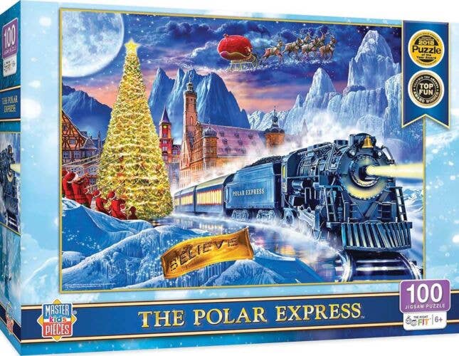 Train Enthusiast Vendors 123614 The Polar Express 100 Piece Jigsaw Puzzle