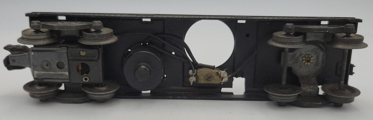 Lionel 3461 O Gauge Metal Log Dump Car Frame with Trucks and Brake