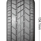Louise R/C L-T3307SX 1:10 Traxxas Maxx MFT MT-Rocket Soft Monster Truck Tires