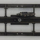 Lionel 2955-5 O Gauge Diecast Triple Dome Tank Car Frame w/ Brake Wheel & Tank
