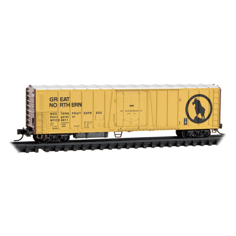 Micro-Trains 08100062 N Great Northern 50' Reefer Car #8911