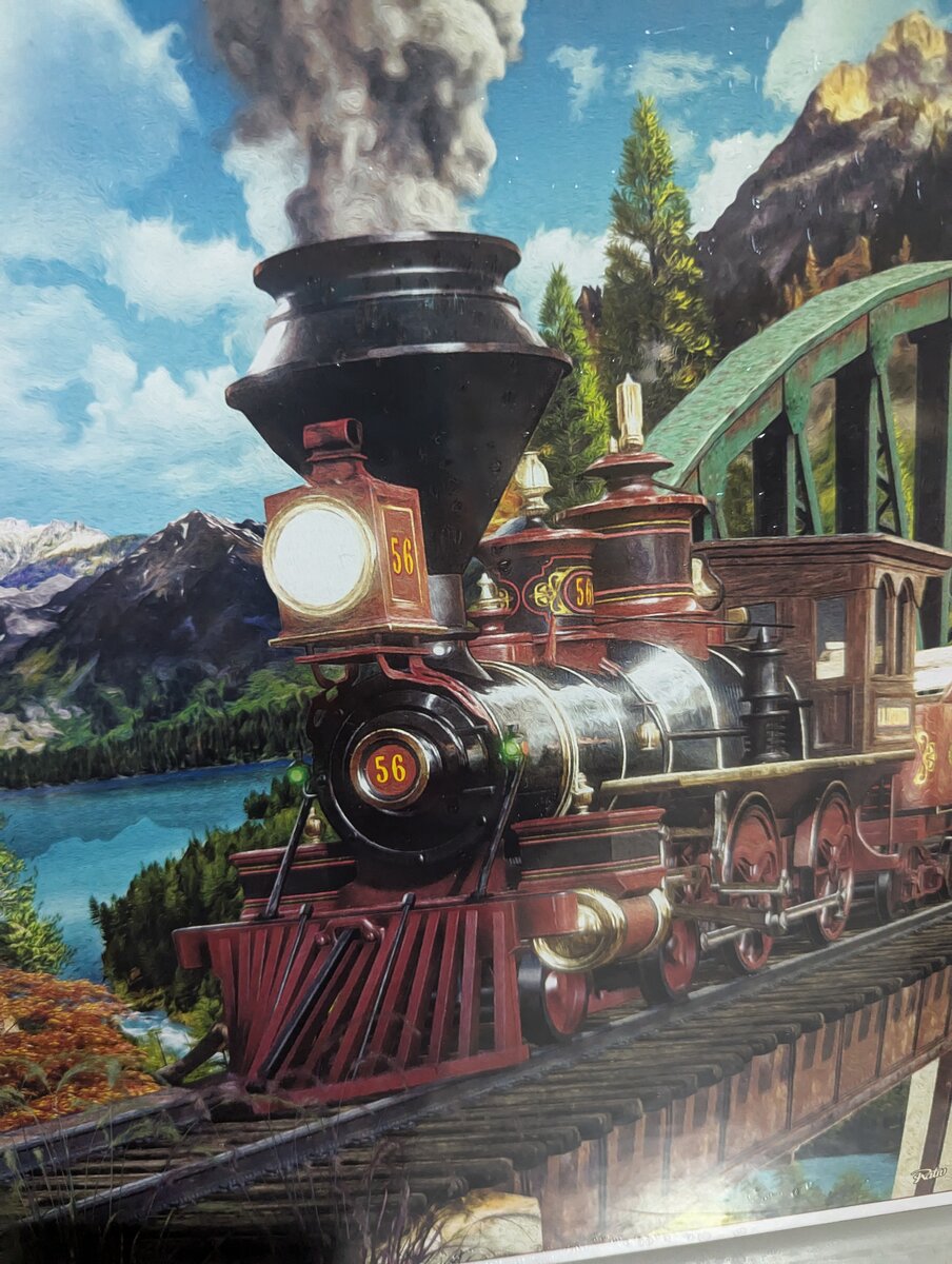Sunout Number 56 500 Piece Jigsaw Puzzle 18' x 24"