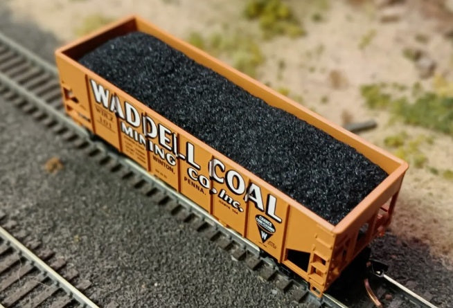 Haybros MT2002 02  N Scale Coal Load # 2 Fits Micro-Trains 33' Twin Bay Hoppers