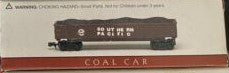 High Speed N Scale Southern Pacific Black Coal Car