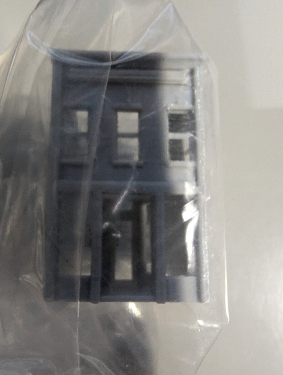CrutchForm Z210R Z Scale 3D Printed Undecorated Plastic Retail Store