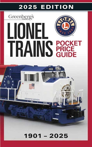Kalmbach 108725 1901-2025 Lionel Trains Pocket Price Guide - Softcover