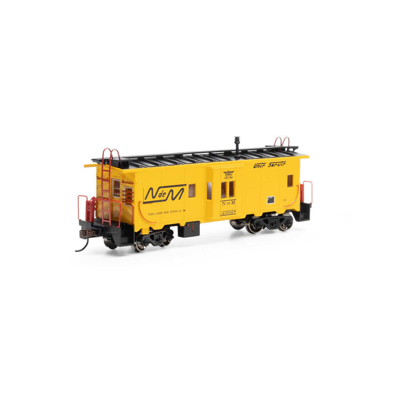 Athearn 90330 HO NdeM Bay Window Caboose #123028