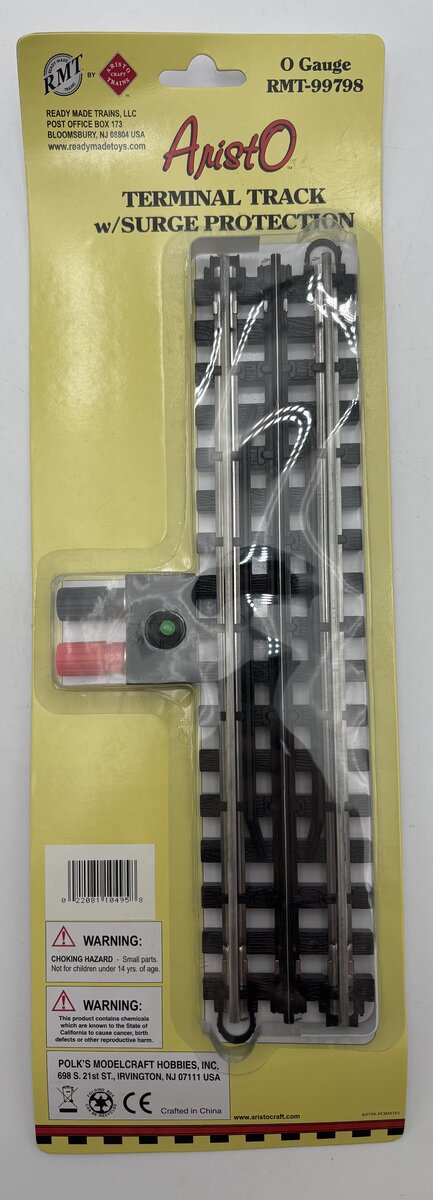 Aristo-Craft RMT-99798 O Terminal Track w/ Surge Protection