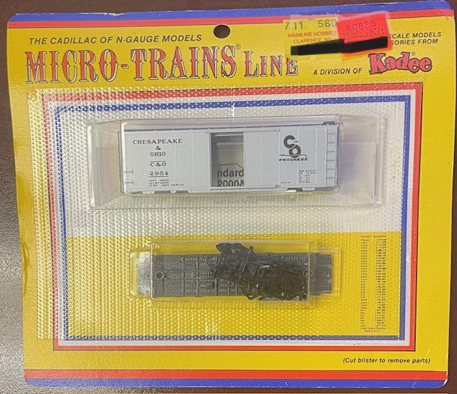 Kadee 081684-1 N Micro-Trains Line Chesapeake & Ohio Box Car Kit