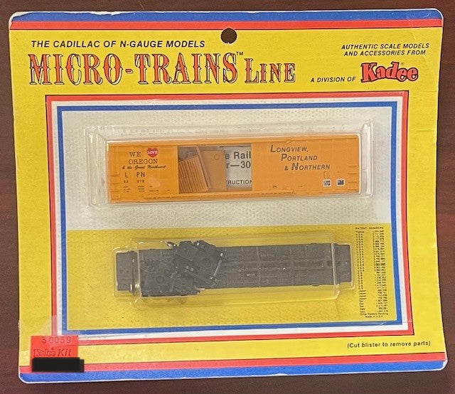 Kadee 012783-1 N Micro-Trains Line Longview Portland & Northern Boxcar Kit