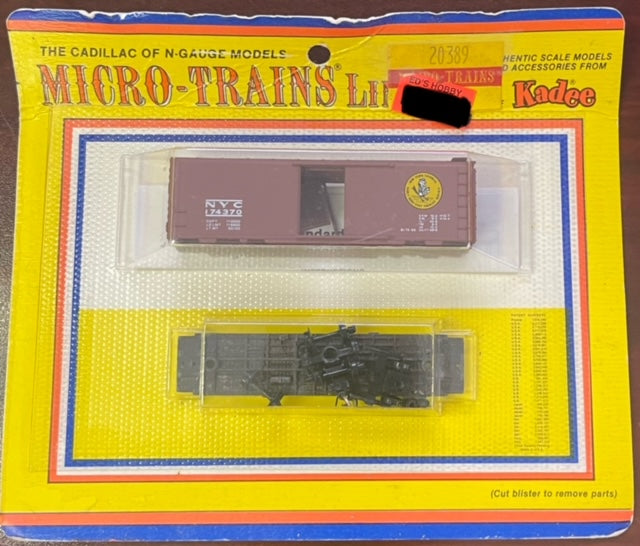 Kadee 081684-1 N Micro-Trains Line New York Central Boxcar Kit