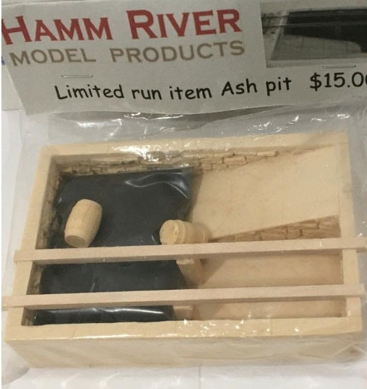 Hamm River Model Products 15 O Scale Limited Run Ash Pit Assembled