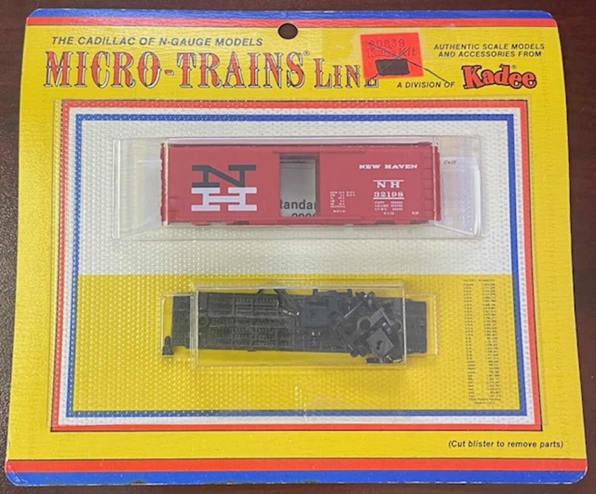 Kadee 081684-1 N Micro-Trains Line New Haven Boxcar Kit