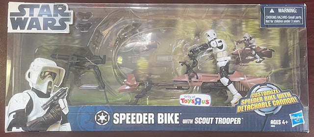 Hasbro A0023 Star Wars Speeder Bike with Scout Trooper
