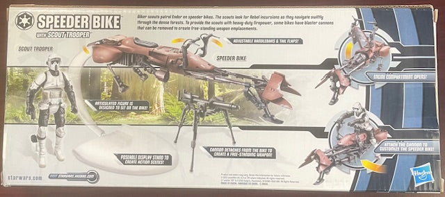 Hasbro A0023 Star Wars Speeder Bike with Scout Trooper
