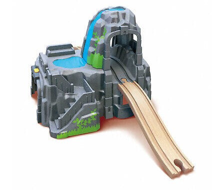 Hape International E3739 Wooden & Plastic Light & Sound Mountain Tunnel Set