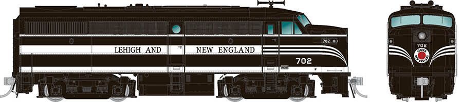 Rapido Trains 037521 HO LNE FA-1 Diesel Locomotive with DC/DCC/Sound #701