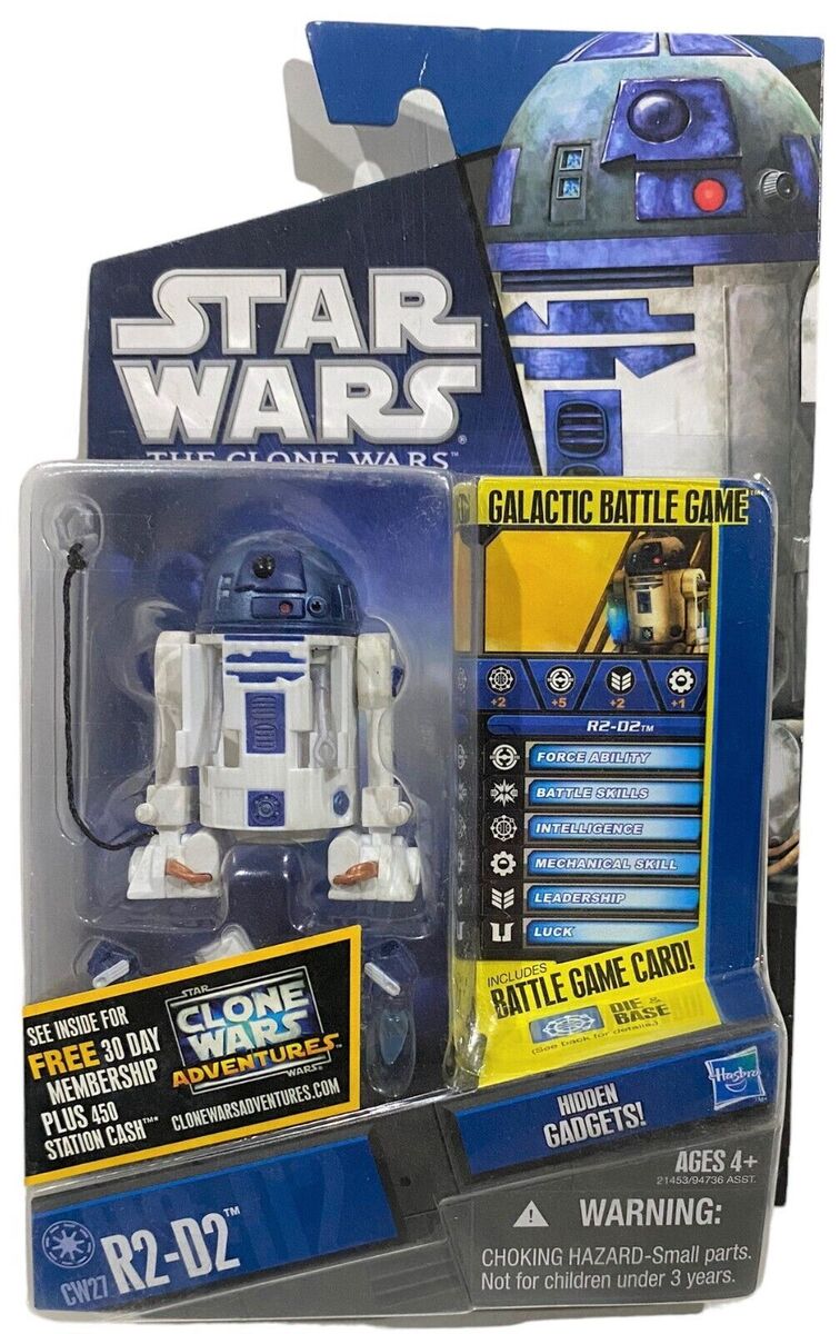 Hasbro 21453 Star Wars: The Clone Wars CW27 R2-D2 Figure