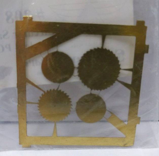 Finestkind Models 208 S Scale Circular Saw Blades (Pack of 4)