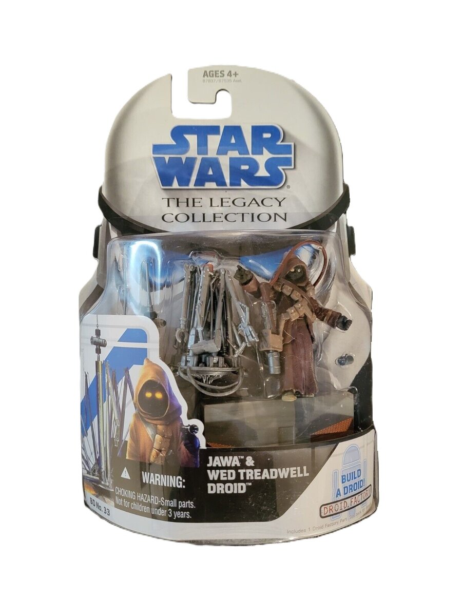 Hasbro 87837 Star Wars: The Legacy Collection BD33 Jawa & Wed Treadwell Droid