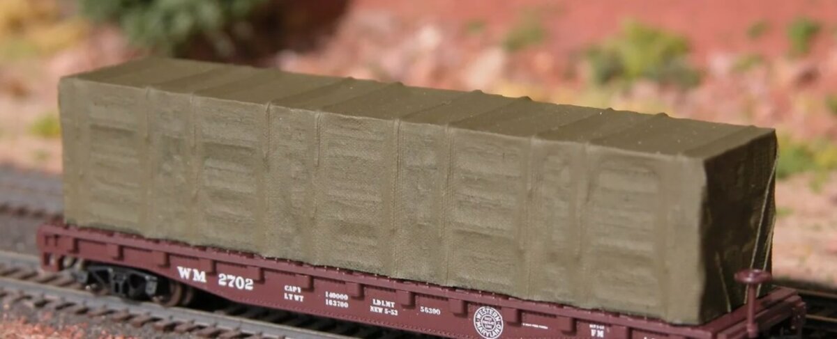 Haybros GEN 023 N 50 Foot Covered Load # 4 Designed For 50+ Foot Flatcars