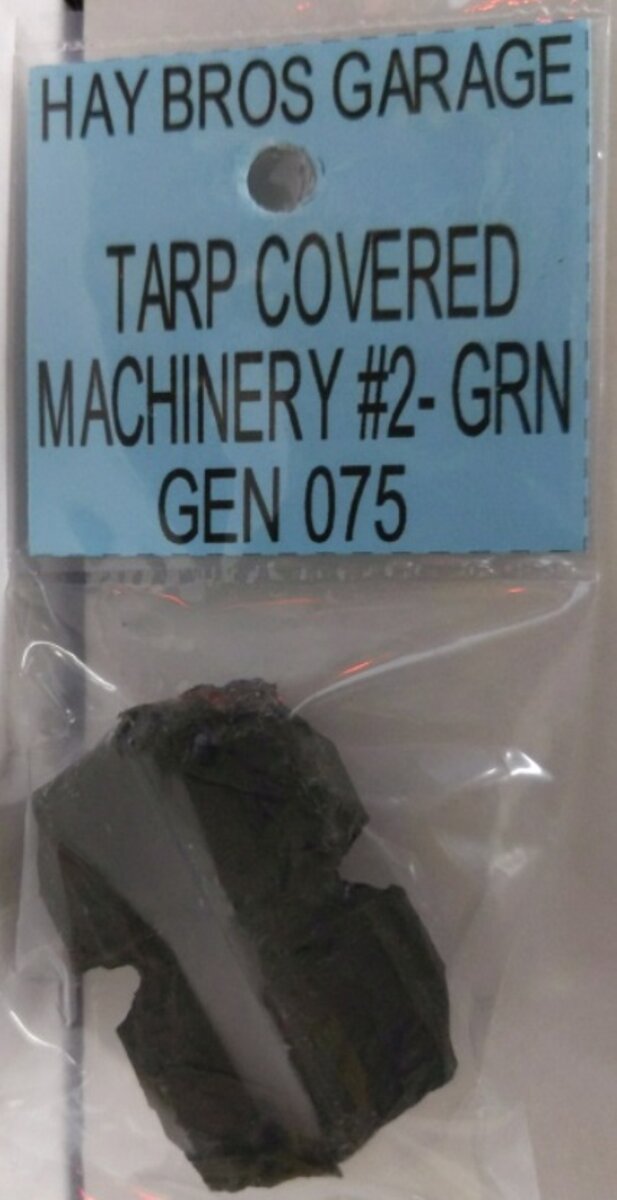 Haybros GEN 075 Olive Drab Green Tarp Covered Machinery 32 GRN (Set of 2)