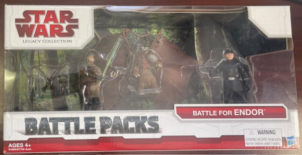 Hasbro 91805 Star Wars Battle for Endor Figure Set – Trainz