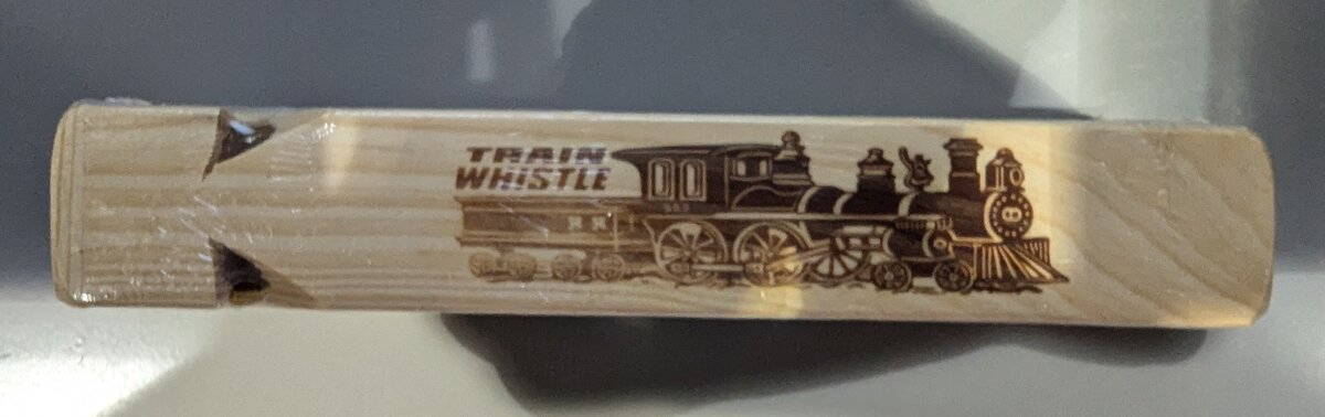 Country Trains BKP100 Wooden 4-Tone Train Whistle