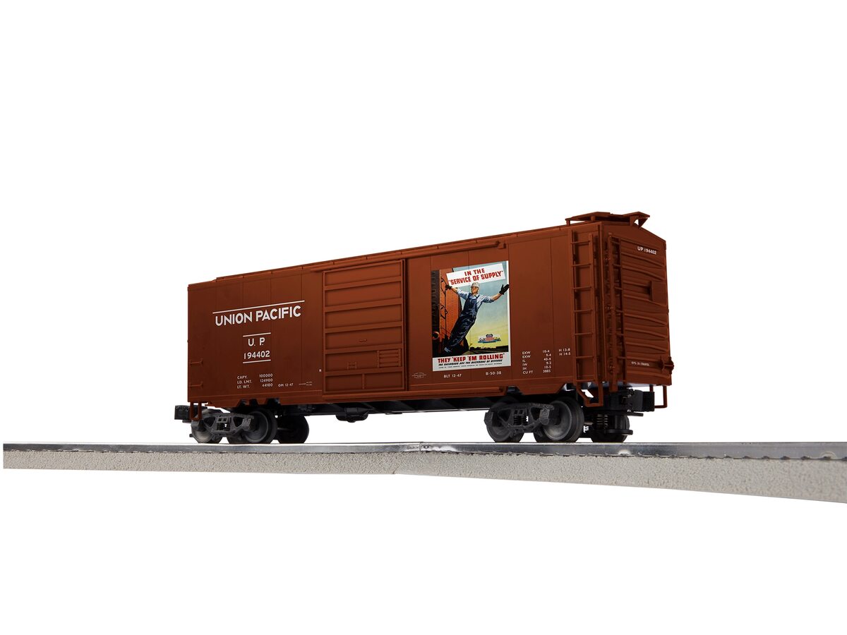 Lionel 2442010 O Union Pacific PS-1 WWII Boxcar #1 (Pack of 3)