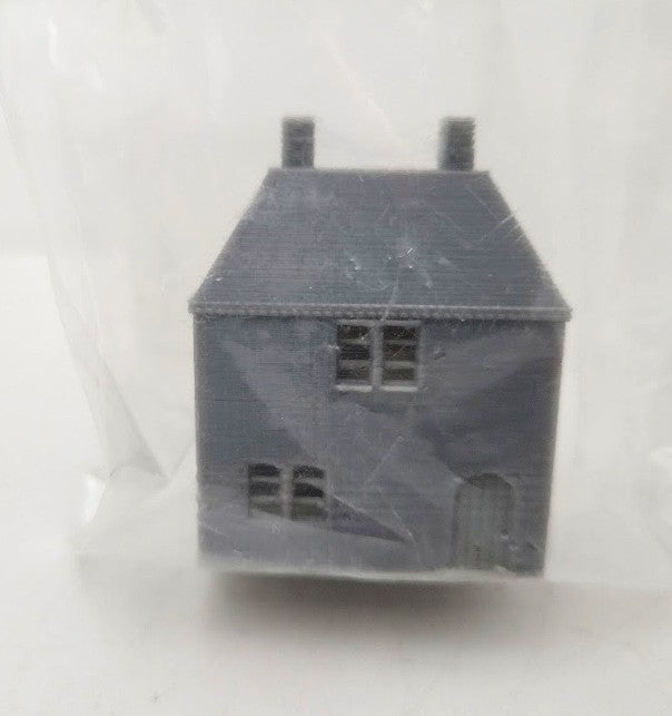 CrutchForm ZG03R Z Scale 3D Printed  Undecorated House Structure