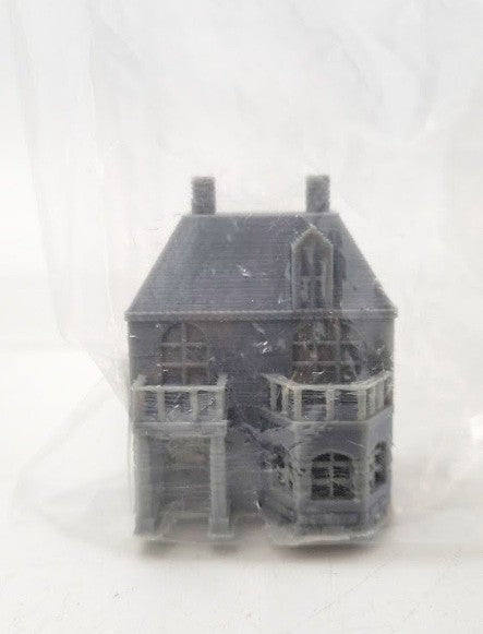CrutchForm ZG03R Z Scale 3D Printed  Undecorated House Structure