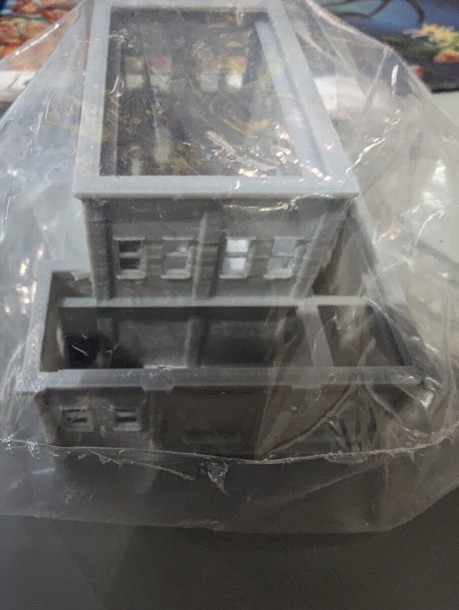 CrutchForm ZI03L Z Scale 3D Printed Factory Building Structure
