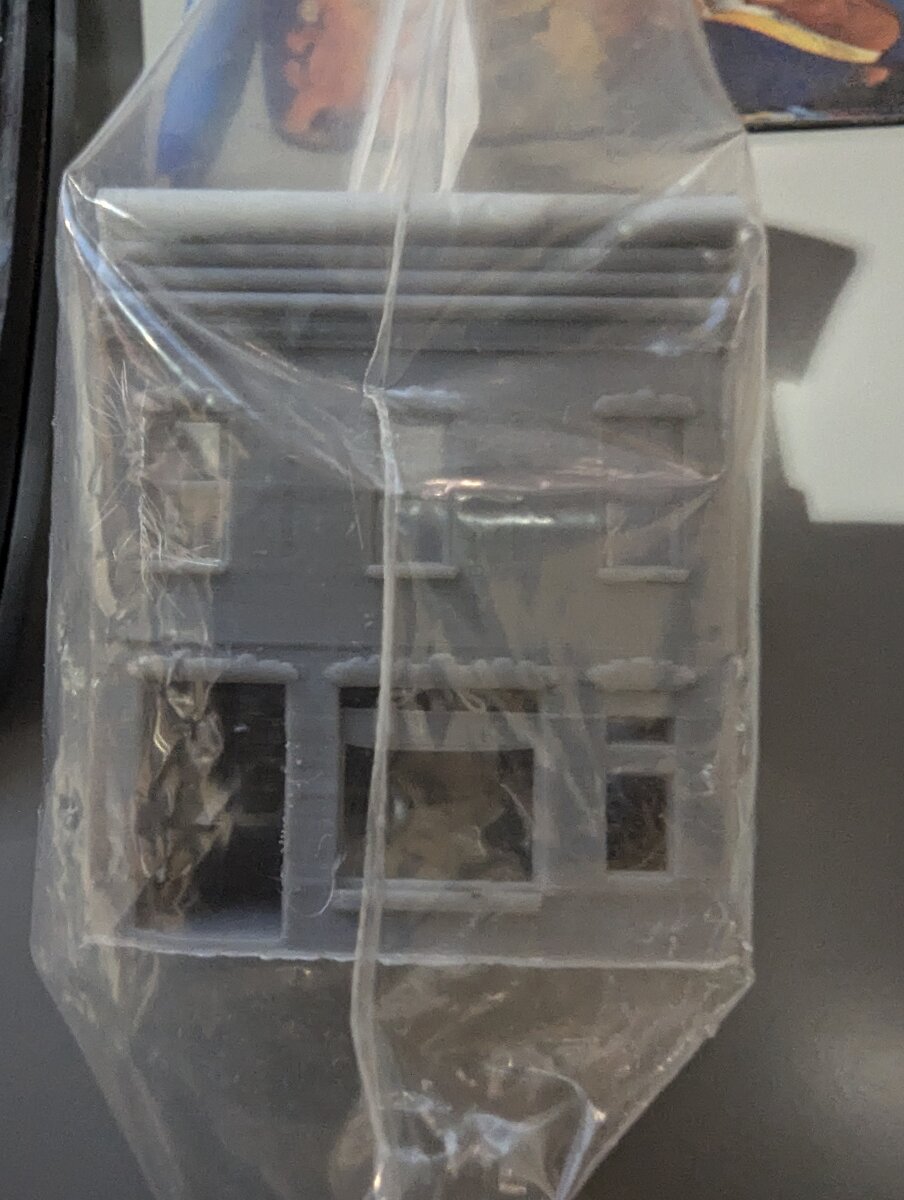 CrutchForm Z212L Z Scale 3D Printed Commerical Building Structure