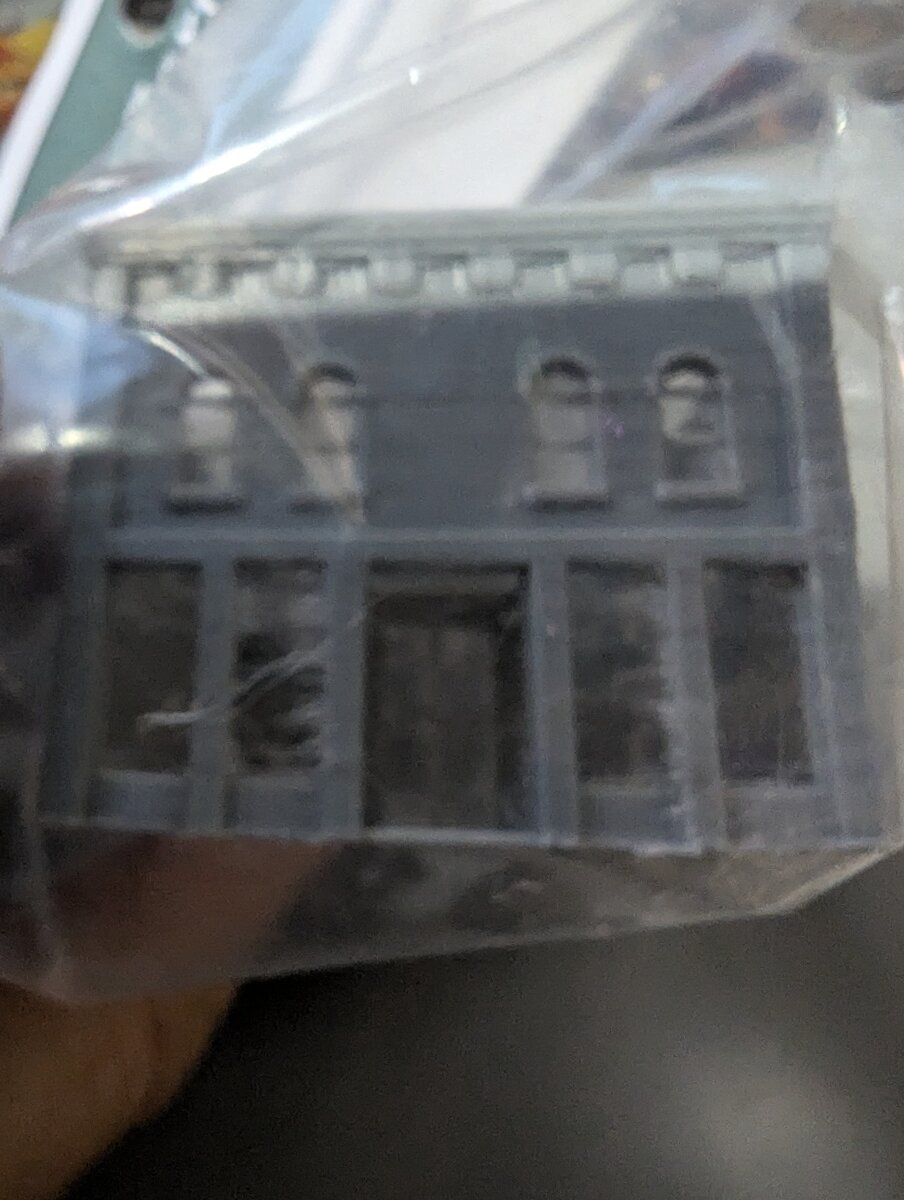 CrutchForm Z213R Z Scale 3D Printed 2-Story Store Front Building Structure